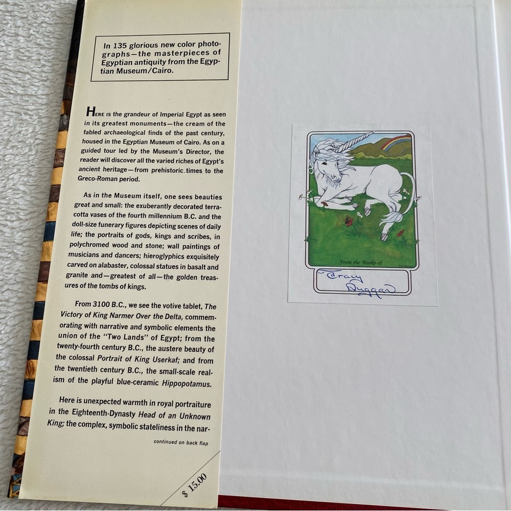 Egyptian Museum Cairo hardcover 1977 museums of the world​ - Picture 9 of 11